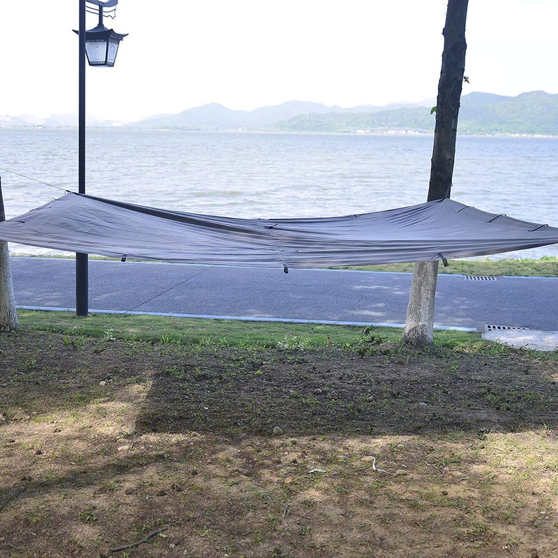 KALINCO Waterproof Camping Tarp Tent Hammock Rain Fly, 10X10FT/10X15FT, Mutifunctional Tent Footprint Lightweight Tarp for Camping, Hiking and Survival Shelter - Image 5